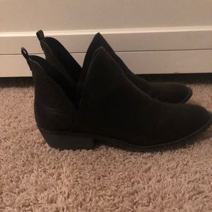 Black ankle boots